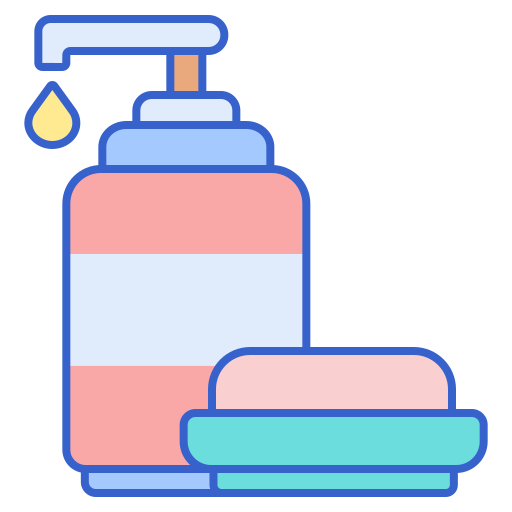 石鹸 Flaticons Lineal Color icon