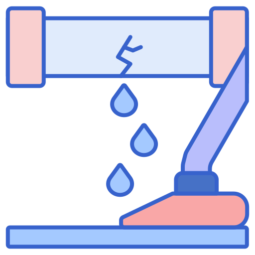 hydraulika Flaticons Lineal Color ikona