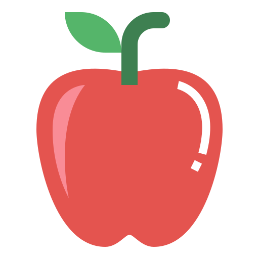 Apple Smalllikeart Flat icon