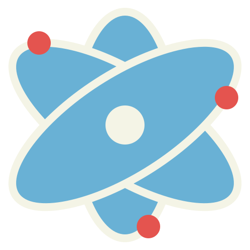 Atomo Smalllikeart Flat icono