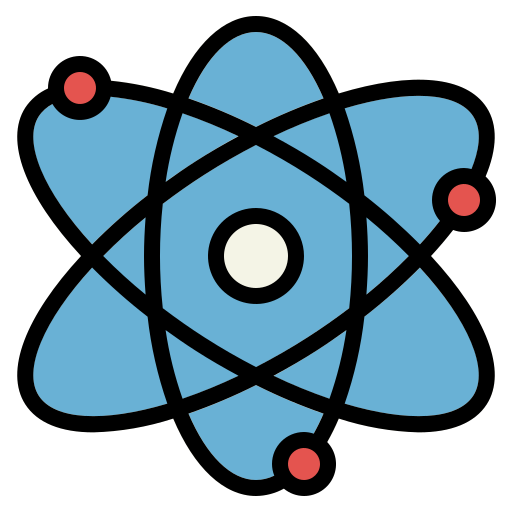 Atom Smalllikeart Lineal Color icon