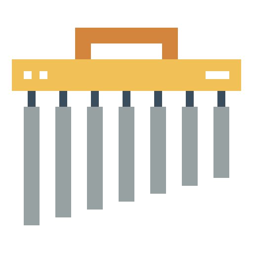 glockenspiel Smalllikeart Flat icon