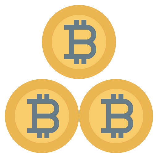 Bitcoin Surang Flat icon