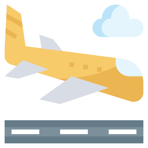 flugzeug Surang Flat icon
