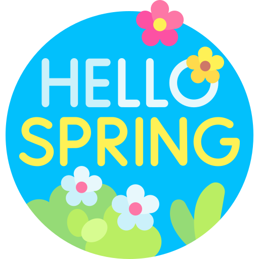 Hello spring Detailed Flat Circular Flat icon