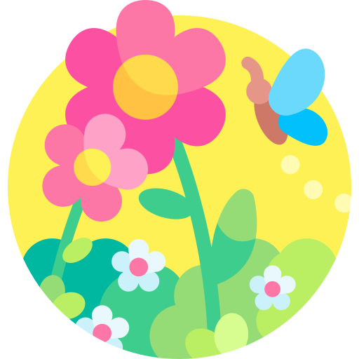 Flowers Detailed Flat Circular Flat icon