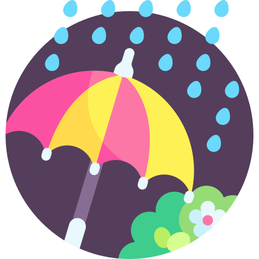 傘 Detailed Flat Circular Flat icon