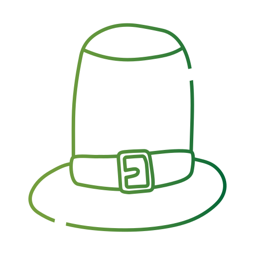 sombrero de duende Generic gradient outline icono