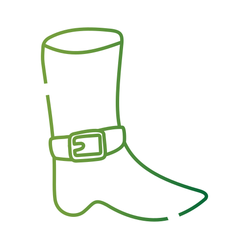 레프리콘 신발 Generic gradient outline icon
