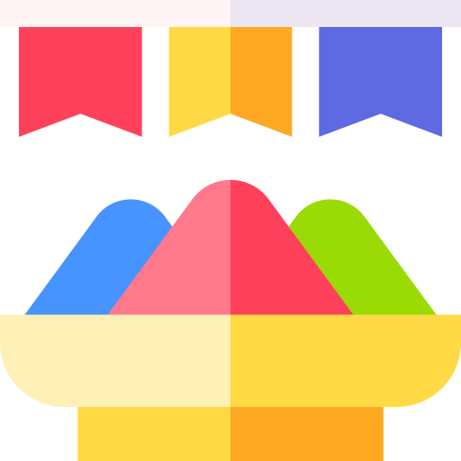 Holi Basic Straight Flat icon