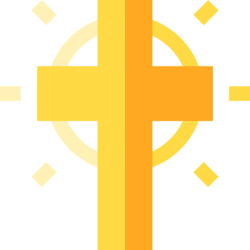 Cross Basic Straight Flat icon