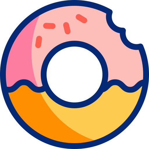 krapfen Basic Accent Lineal Color icon