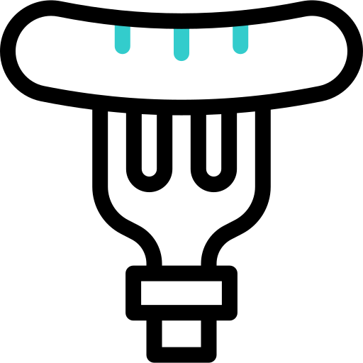 kiełbasa Basic Accent Outline ikona