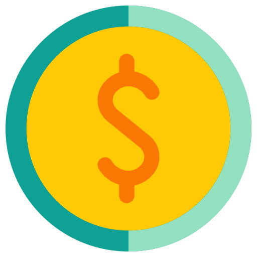 Dollar Generic color fill icon