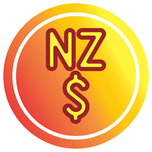 neuseeland dollar Generic gradient lineal-color icon