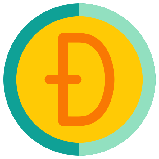 dogecoin Generic color fill icon