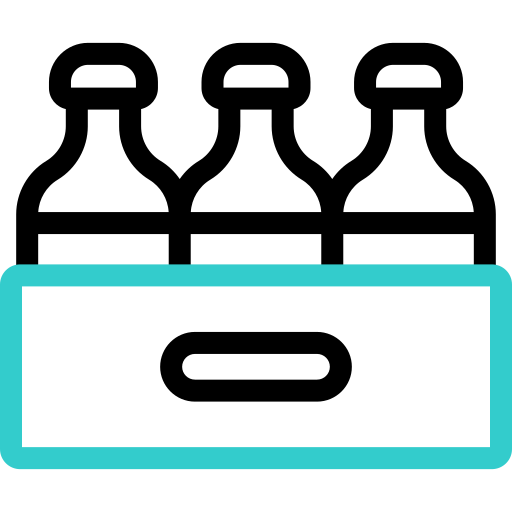 Пивная коробка Basic Accent Outline иконка