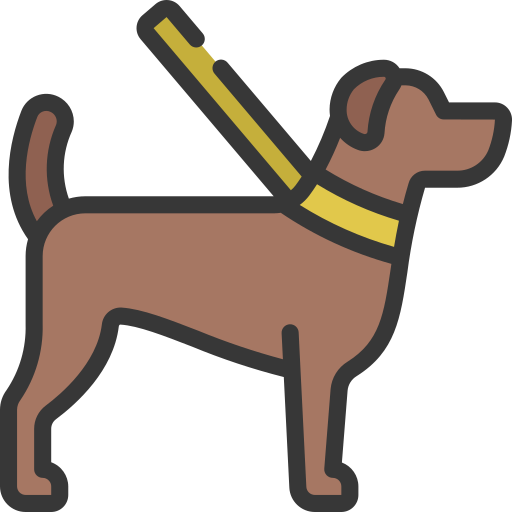 犬 Generic color lineal-color icon