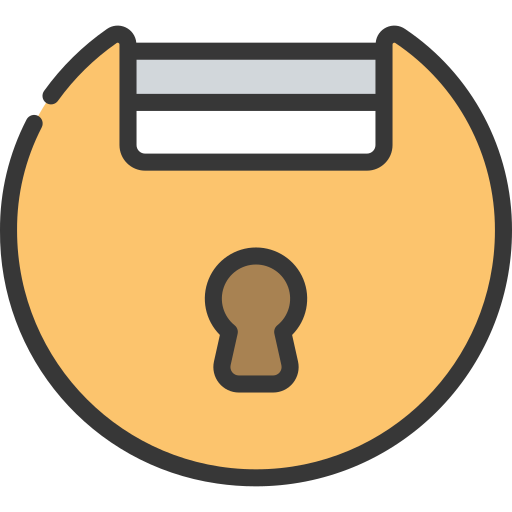 Lock Generic color lineal-color icon