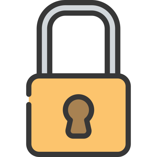 Lock Generic color lineal-color icon