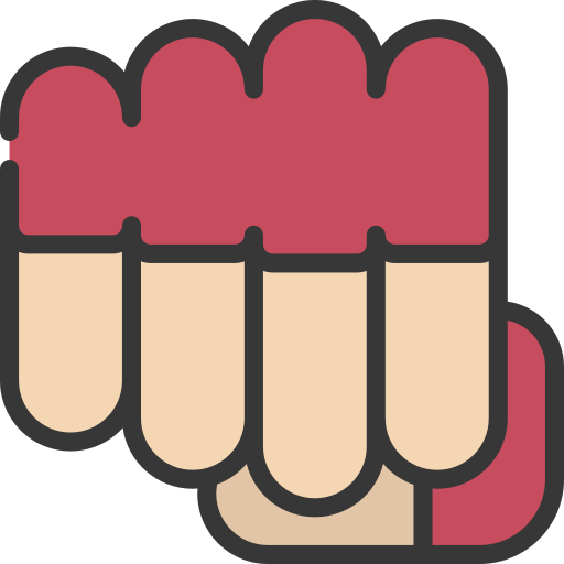 Fist Generic color lineal-color icon