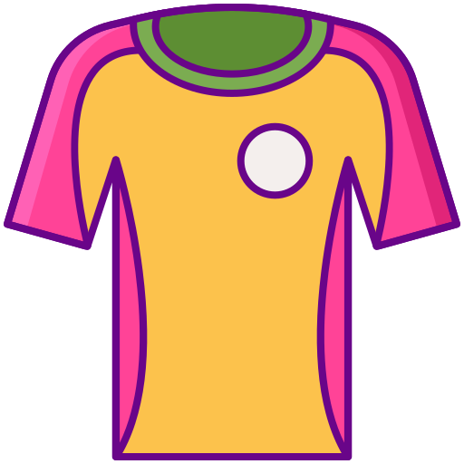 jersey Flaticons Lineal Color icono