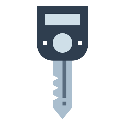 Ключи от машины Smalllikeart Flat иконка