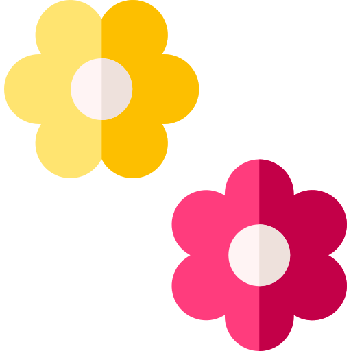 fiori Basic Rounded Flat icona