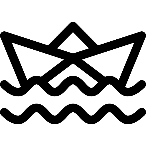 Barco Basic Rounded Lineal Ícone