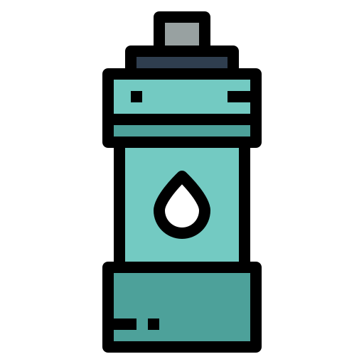 Agua Smalllikeart Lineal Color icono