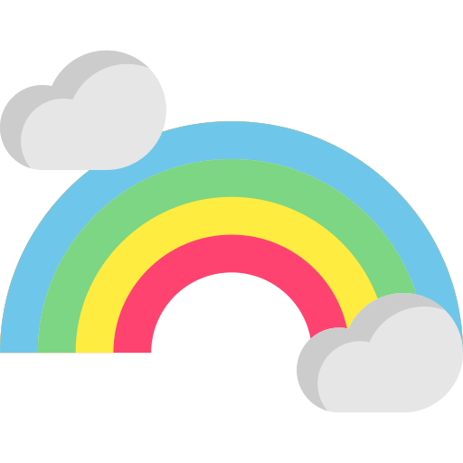Rainbow Special Flat icon