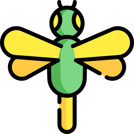 libellule Special Lineal color Icône