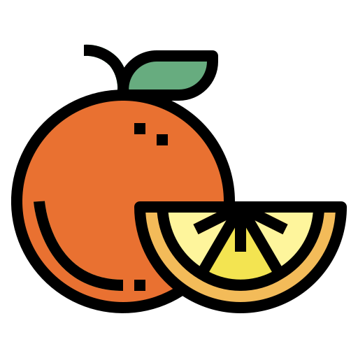 Orange Smalllikeart Lineal Color icon