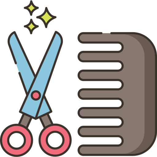Grooming Flaticons Lineal Color icon