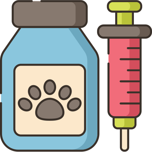 vaccin Flaticons Lineal Color icoon