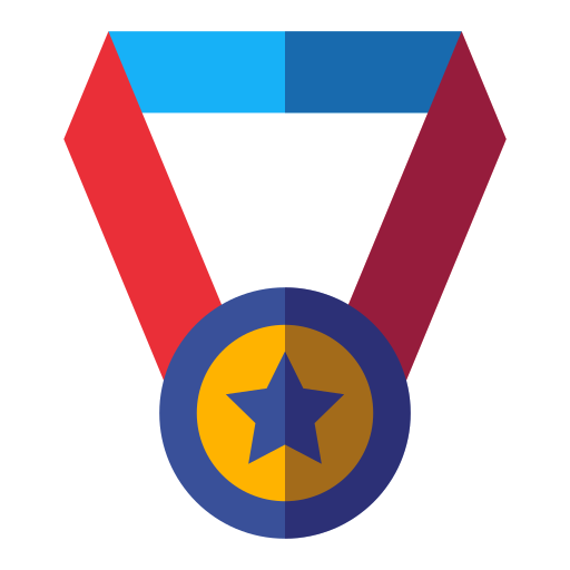 icono de medalla Generic color fill icono