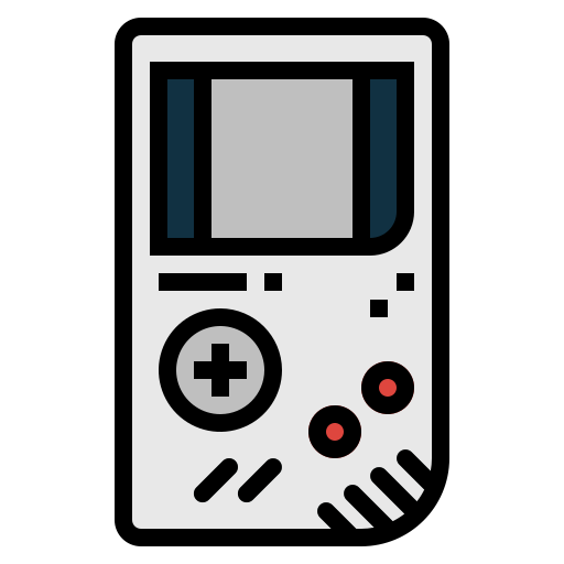 game boy Smalllikeart Lineal Color icona