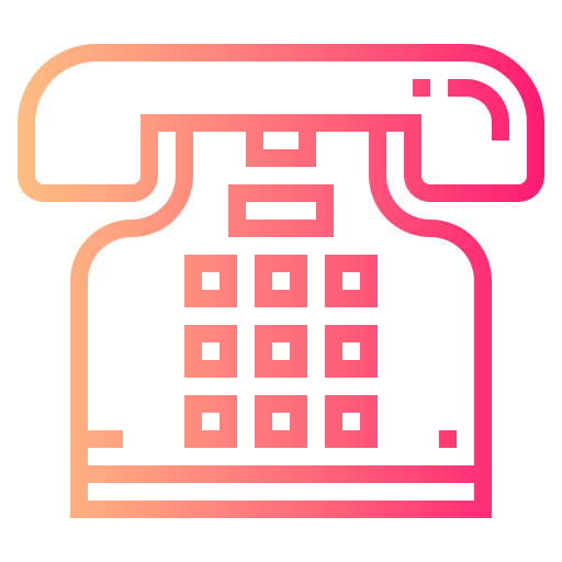 Telephone Smalllikeart Gradient icon