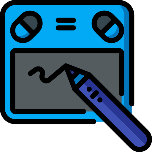 grafiktablet Basic Miscellany Lineal Color icon