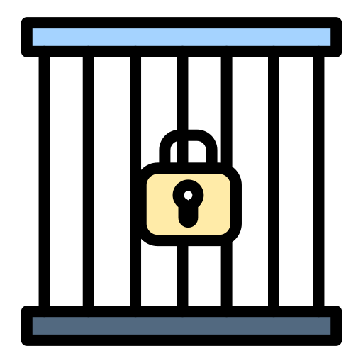 gefängnis Generic color lineal-color icon