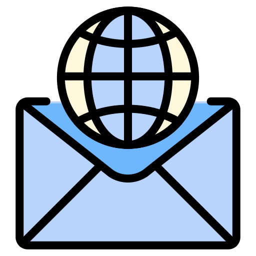 correo en línea Generic color lineal-color icono