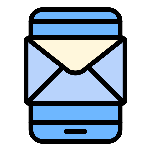 Mobile message Generic color lineal-color icon