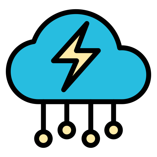 Cloud system Generic color lineal-color icon