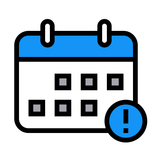 kalender Generic color lineal-color icon