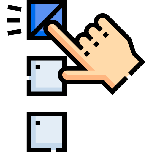 체크리스트 Detailed Straight Lineal color icon