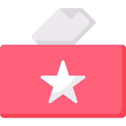 투표권 Special Flat icon