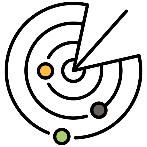 Радар Generic color lineal-color иконка
