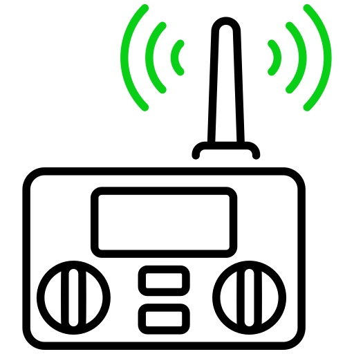 telecomando Generic color outline icona
