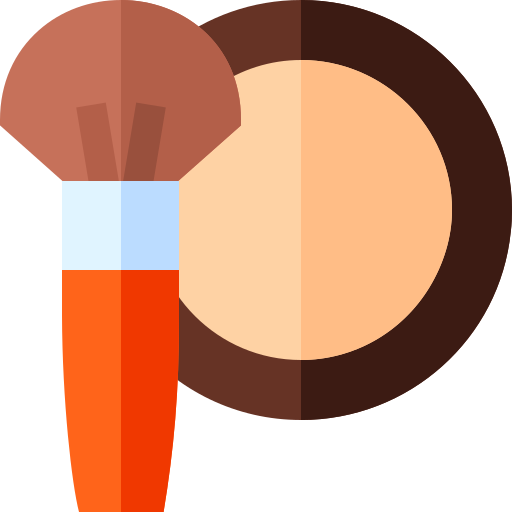 Cosmetics Basic Straight Flat icon