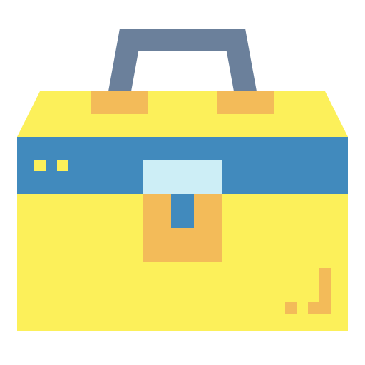 Caja de herramientas Smalllikeart Flat icono